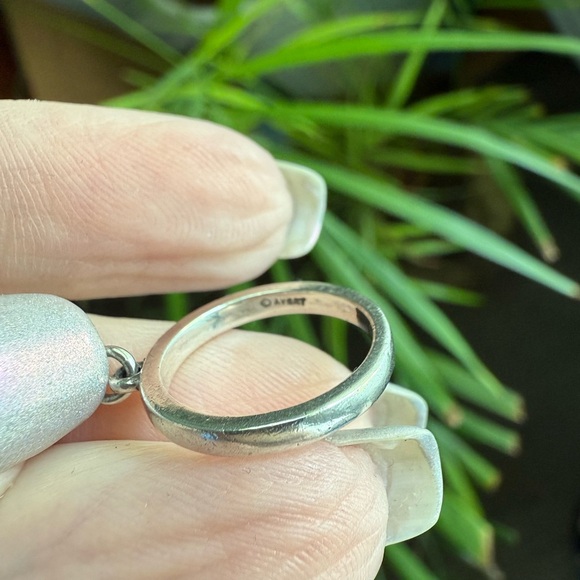 Retired James Avery Ballet Slipper Charm Ring- rare! - Picture 5 of 10